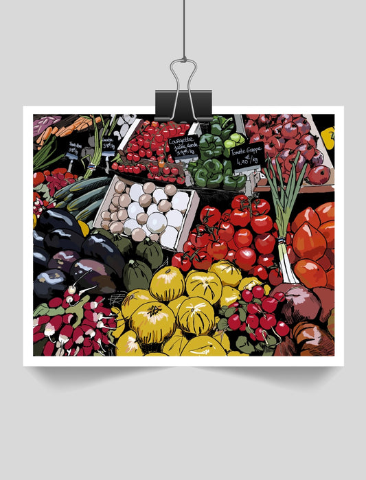 Jour de marché.