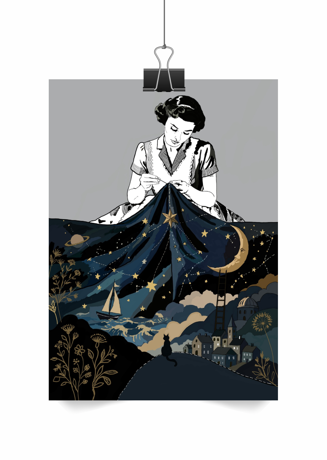 La raccommodeuse de nuits.