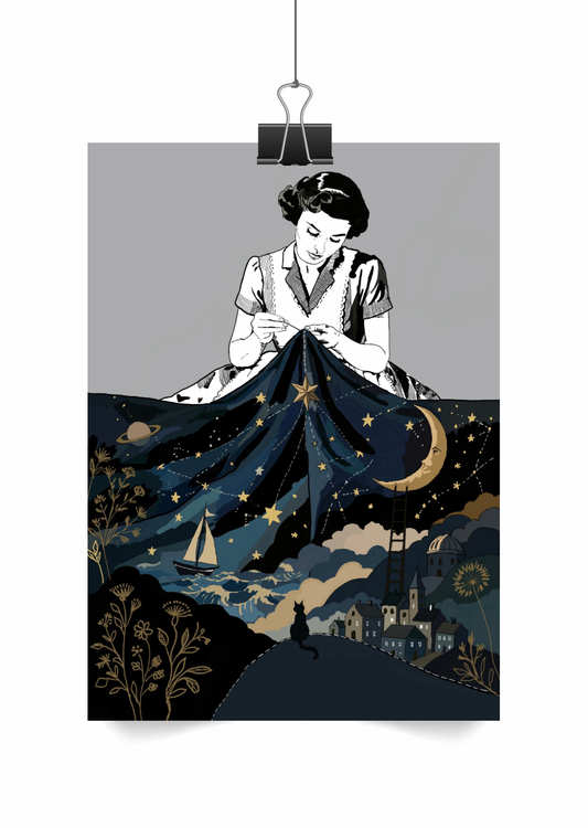 La raccommodeuse de nuits.